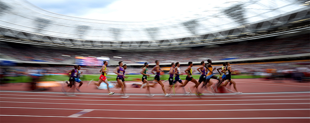 Banner for Official Finance Partner of British Athletics